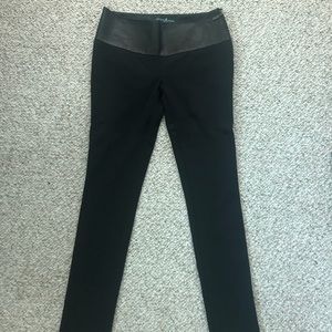 Guess by Marciano leather banded dress pants